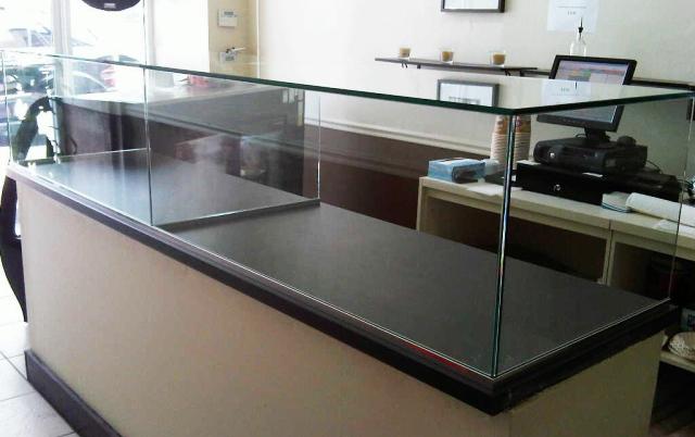 Glass Counter Display