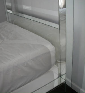 Mirrored Bed Headboard