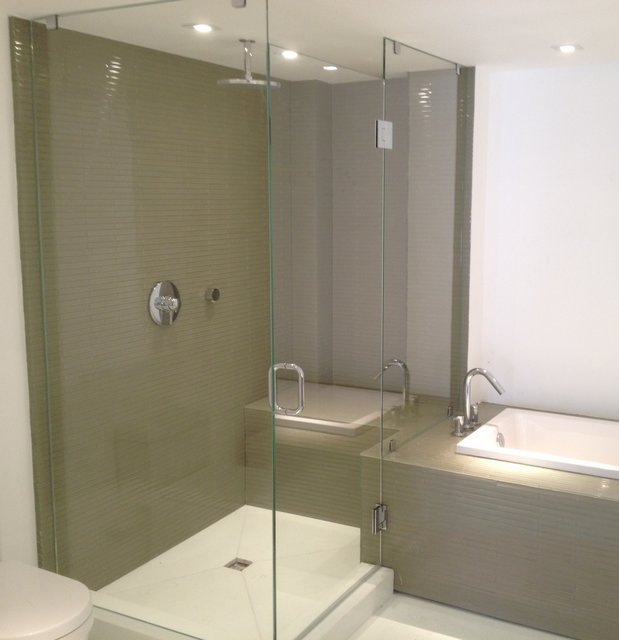 Click here for more frameless shower enclosures