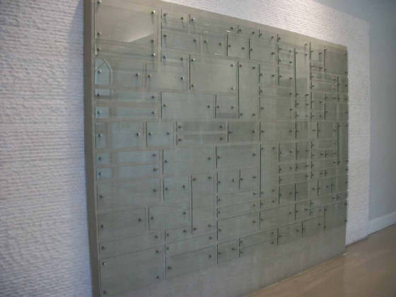 Completed Glass Wall