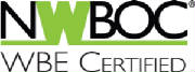 WBE certified by NWBOC