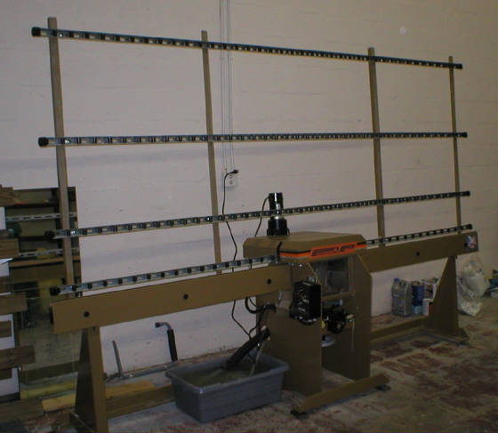 Somaca/CR Laurence single spindle edging machine